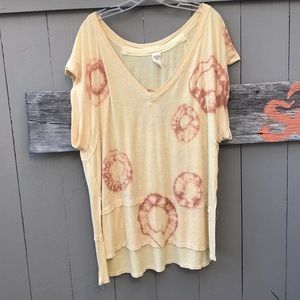 Free People Tie Dye Tee